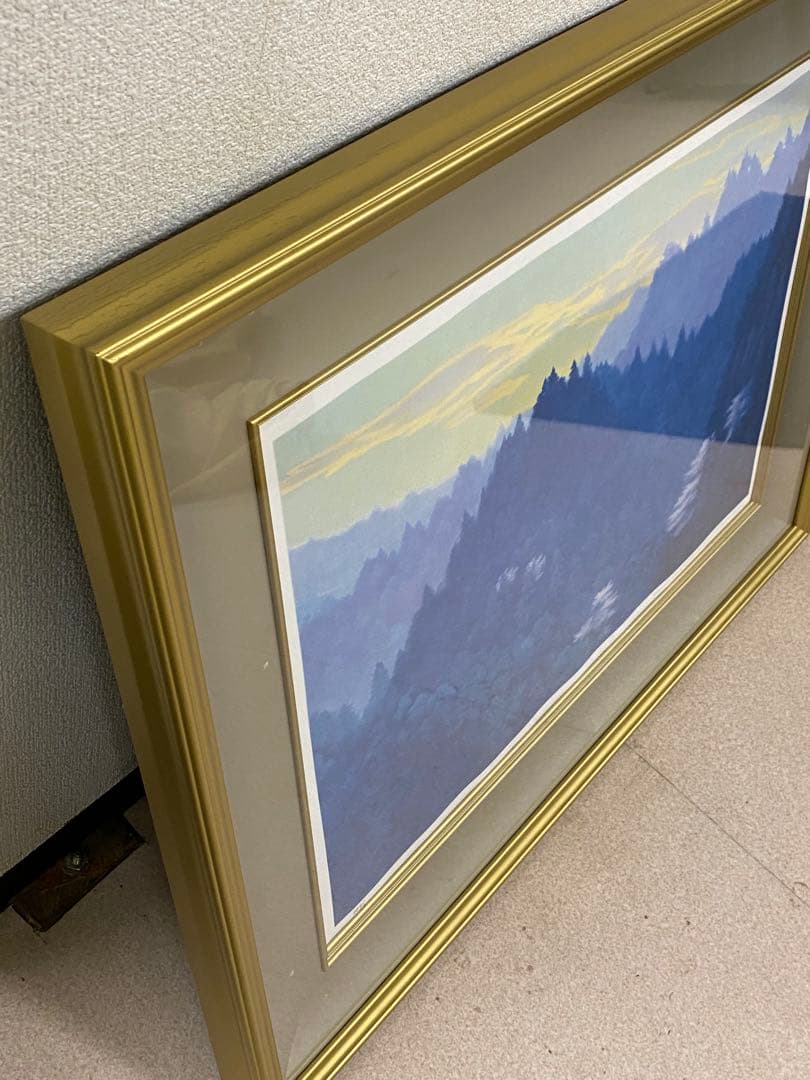 3-1358 東山魁夷 新復刻画『春の曙』 - メルカリ