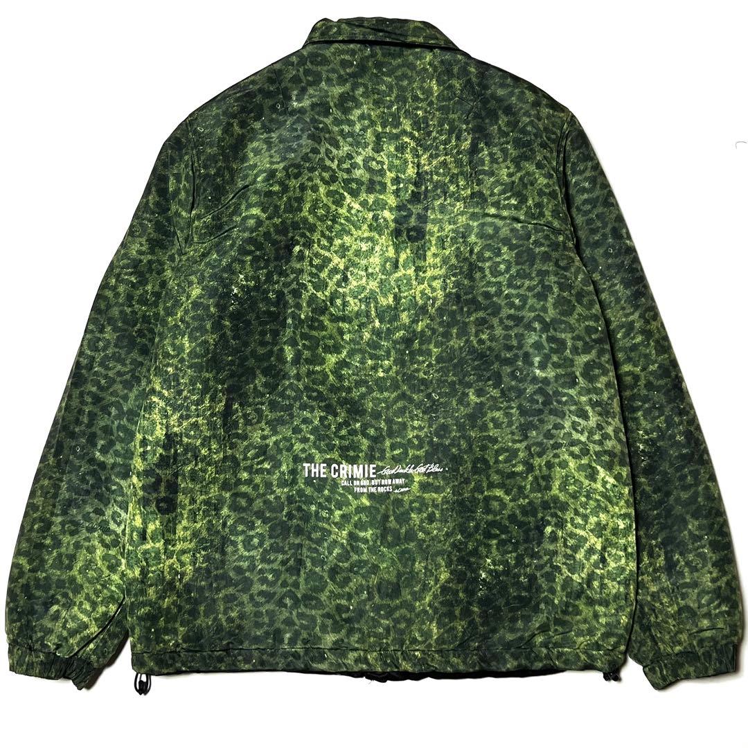 CRIMIE リバーシブルコーチジャケット レオパード サテン M 楽天市場