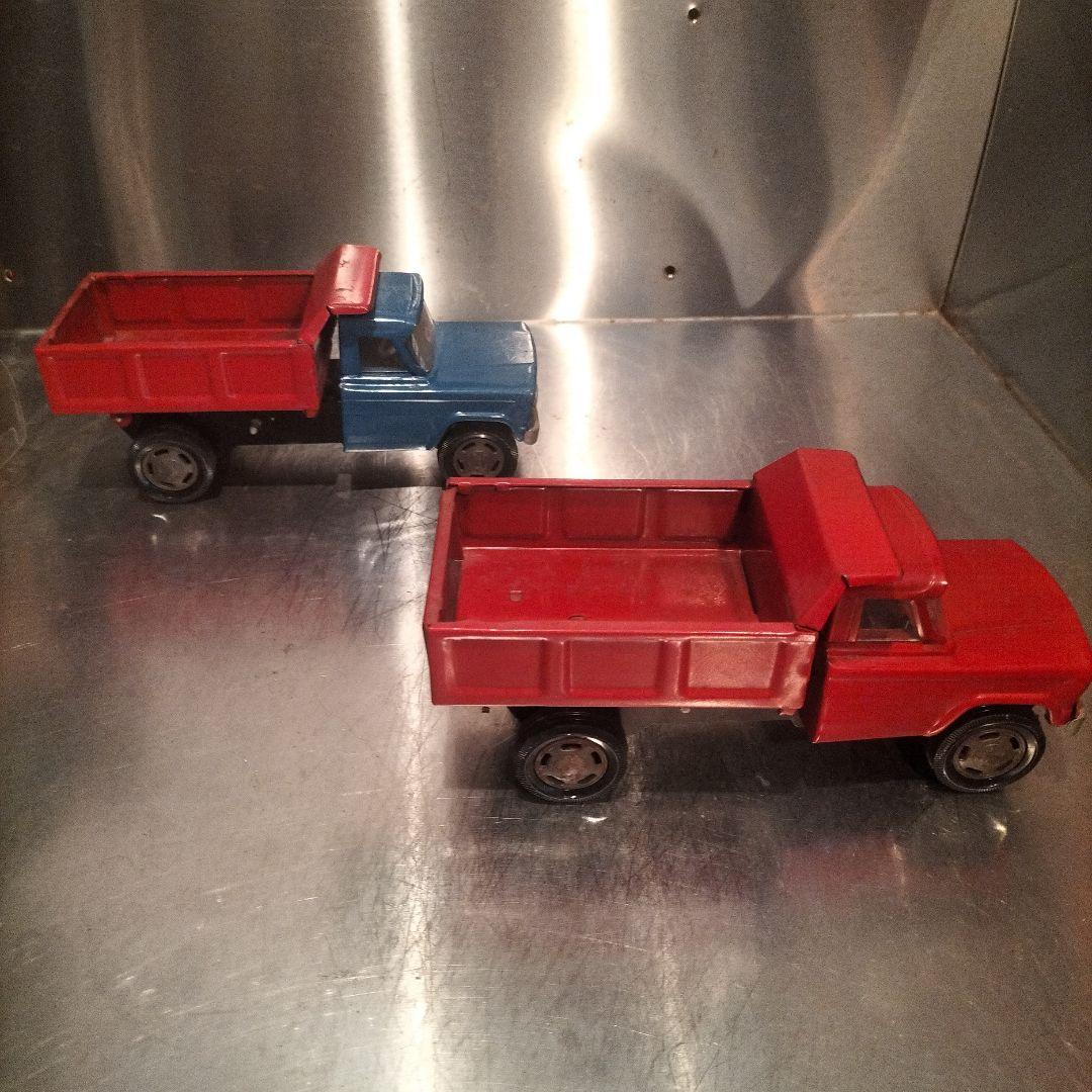 ダンプカー 2台セット 青 赤