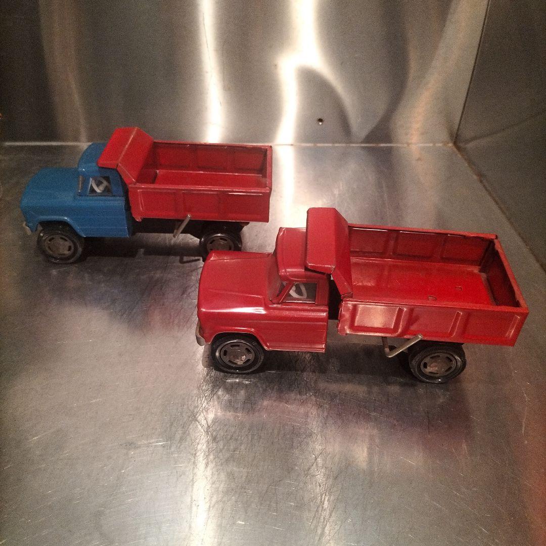 ダンプカー 2台セット 青 赤
