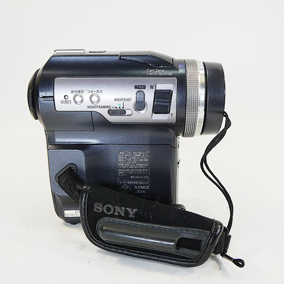 動作品 ソニーDCR-PC300 MiniDV ビデオカメラ DVDダビングに