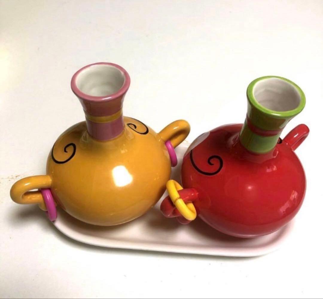 アクビちゃん 陶器製調味料入れセット　ハクション大魔王