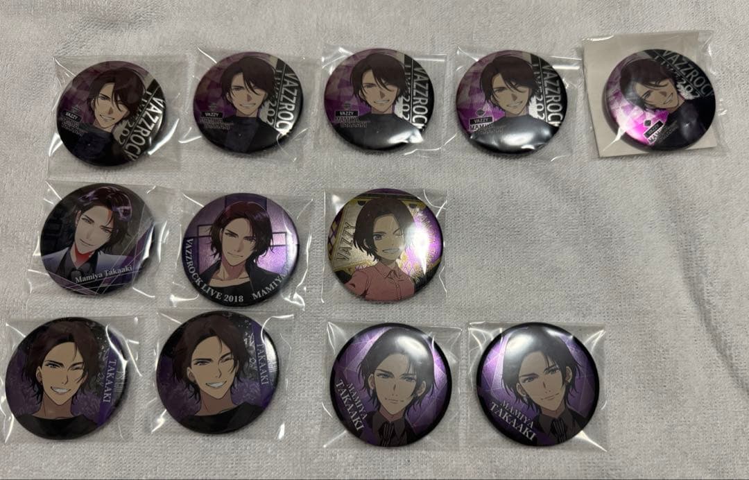 VAZZY バズロ 眞宮孝明 缶バッジ まとめ売り