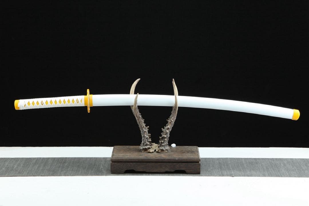 鬼滅の刃-我妻善逸 模造刀 居合刀 武士道 ロールプレイ 手鍛造打