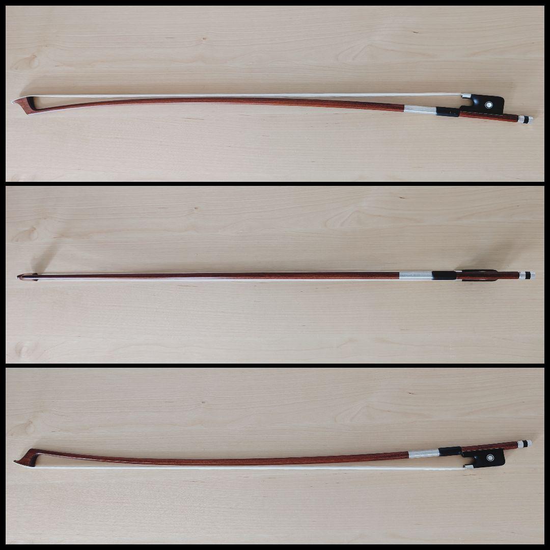 【チェロ弓】ALFRED KNOLL 角弓ドイツ 軽量 フルサイズ 修理痕