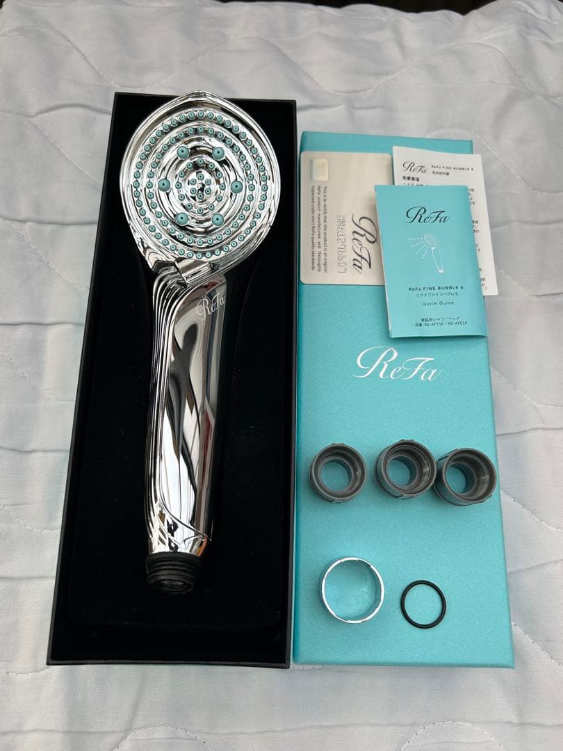ReFa FINE BUBBLE S シャワーヘッド　１週間使用　美品 バスタイムは美しさを磨く時間へ「ReFa FINE BUBBLE S」誕生 | MTG