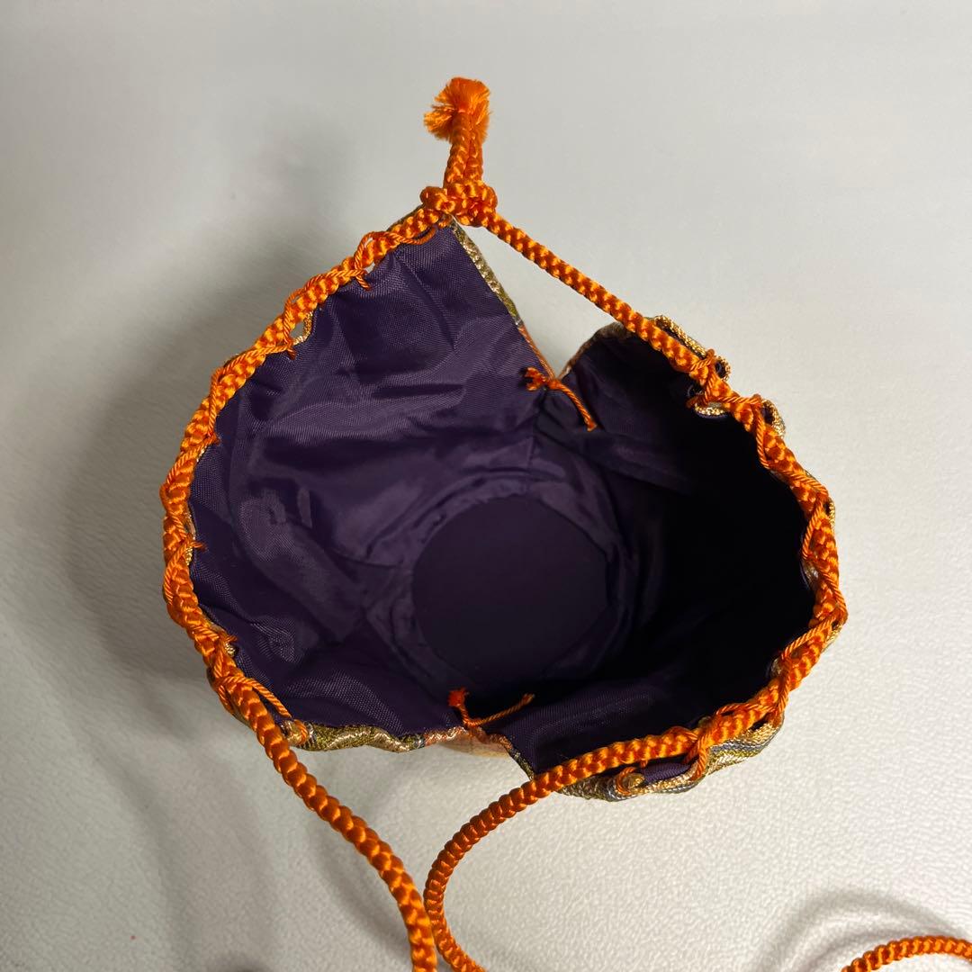 お稽古茶道具 中村宗悦作 老松茶入 仕覆つき