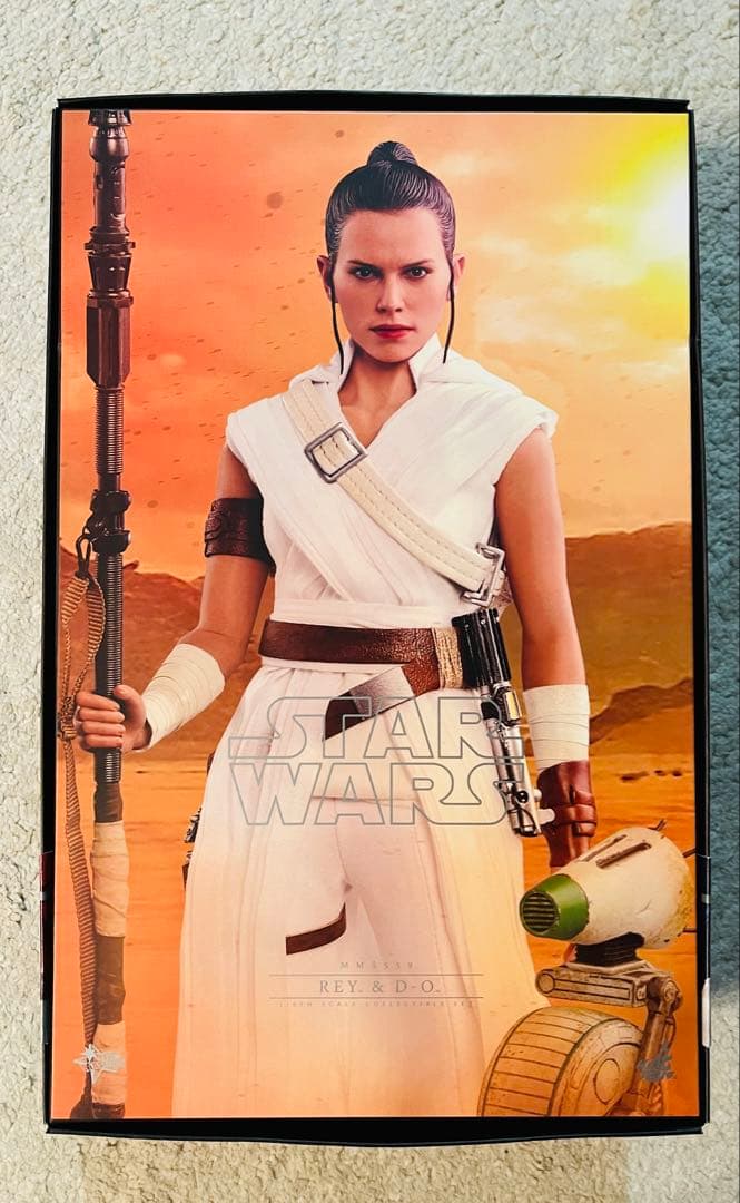美品 レイ スターウォーズ ホットトイズ マスターピース フィギュア