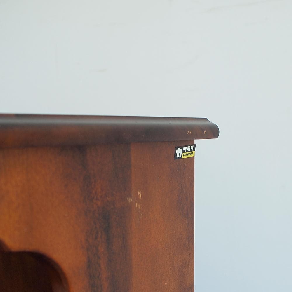 80´s オールドカリモク/karimoku コロニアル 電話台 ビンテージ