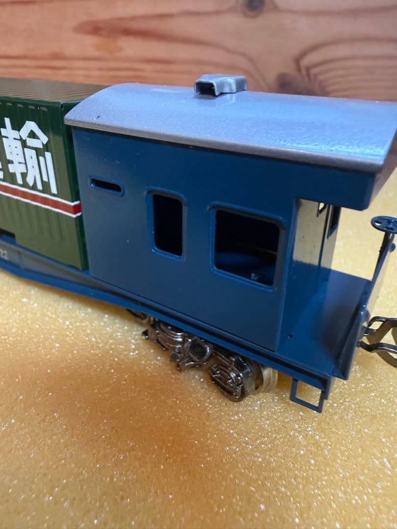 エンドウ ENDO コルゲートコンテナ貨車 HOゲージ 昭和レトロ 元箱付