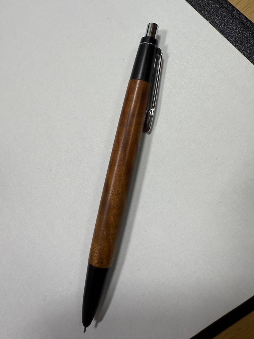 野原工芸桜上杢シャーペン0.5mm