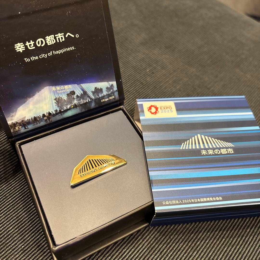 大阪関西万博 EXPO 2025 未来の都市 ピンバッジ ボックス付き N110490644
