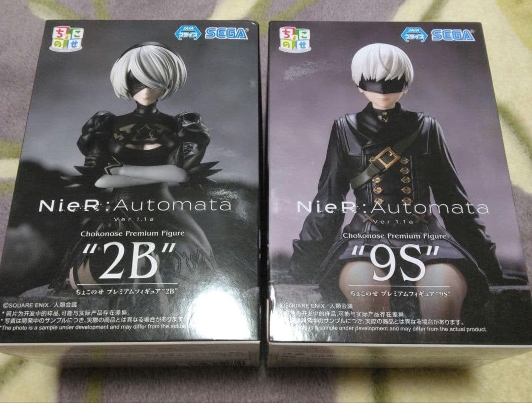 ニーア オートマタ 2B 9S ちょこのせ フィギュア セット - メルカリ