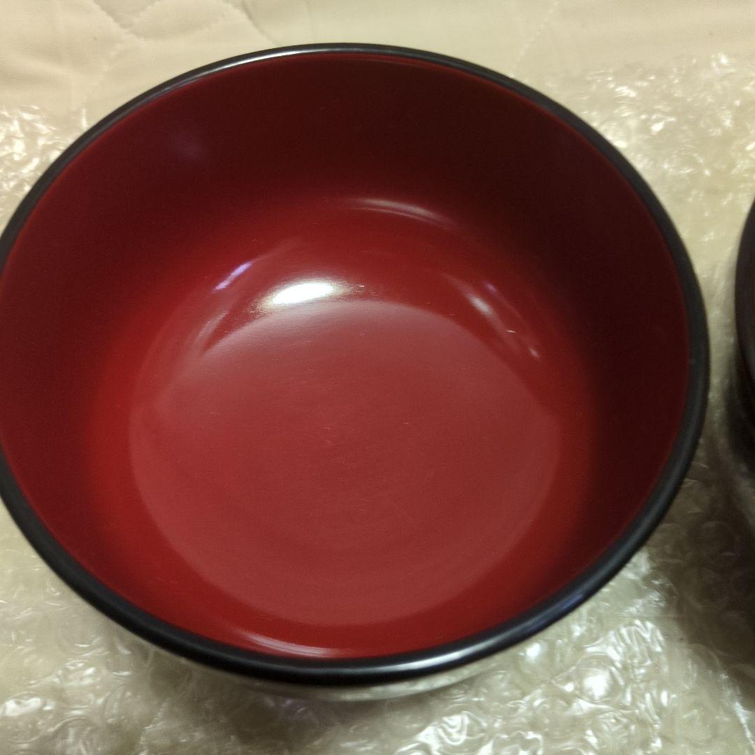 ★蔵出し　希少　津軽塗 御椀　未使用5個セット