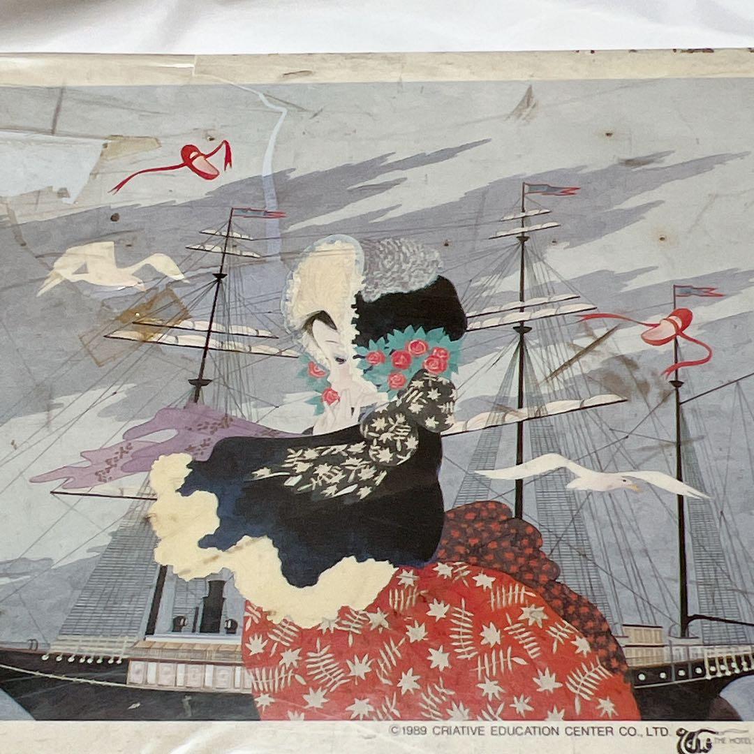 希少！【中島潔 赤い靴】 未開封 1000ピース パズル 年代物頭の体操