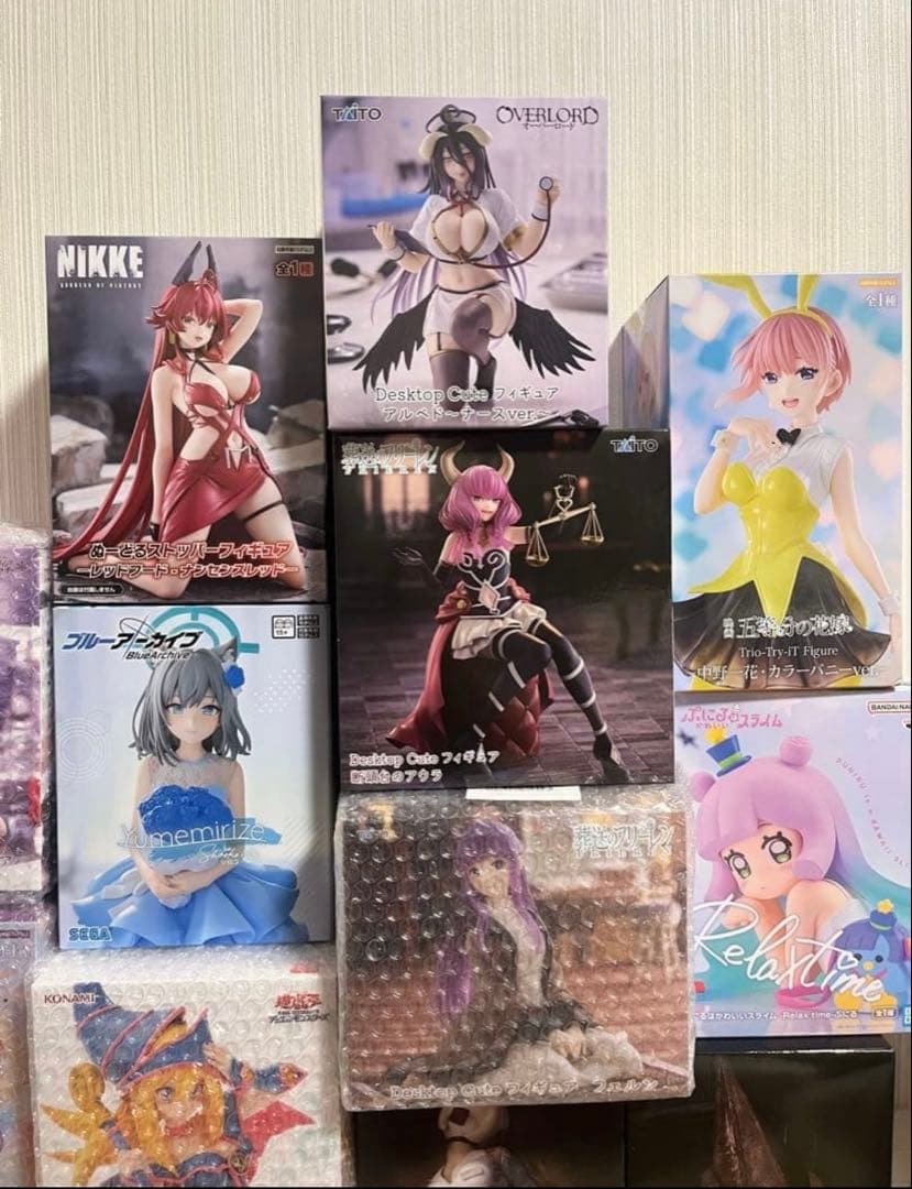 最新作 美少女 フィギュア まとめ売り プライズ ブルアカ NIKKE けい