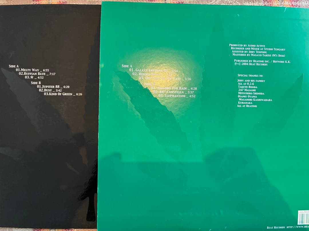 AUDIOACTIVE MELT1.2 レコード