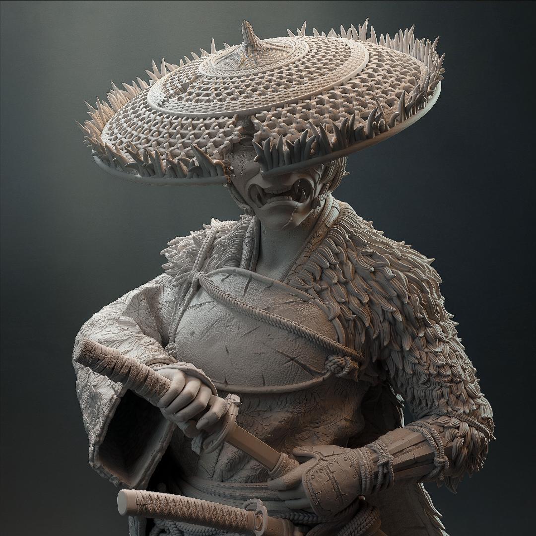 1/8 未塗装未組立 フィギュア ガレージキット ゴースト・オブ・ヨウテイ