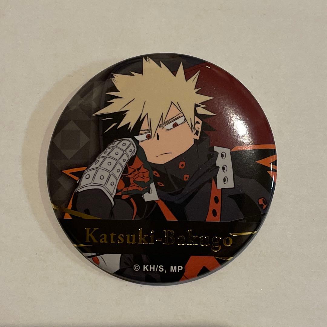 ヒロアカ ロフト座れ！イス！ヒーロープラザ 椅子 缶バッジ 爆豪勝己