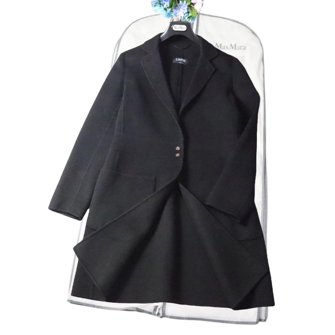 MaxMara マックスマーラ アンゴラダブルフェイスコート セレブ御用達♪