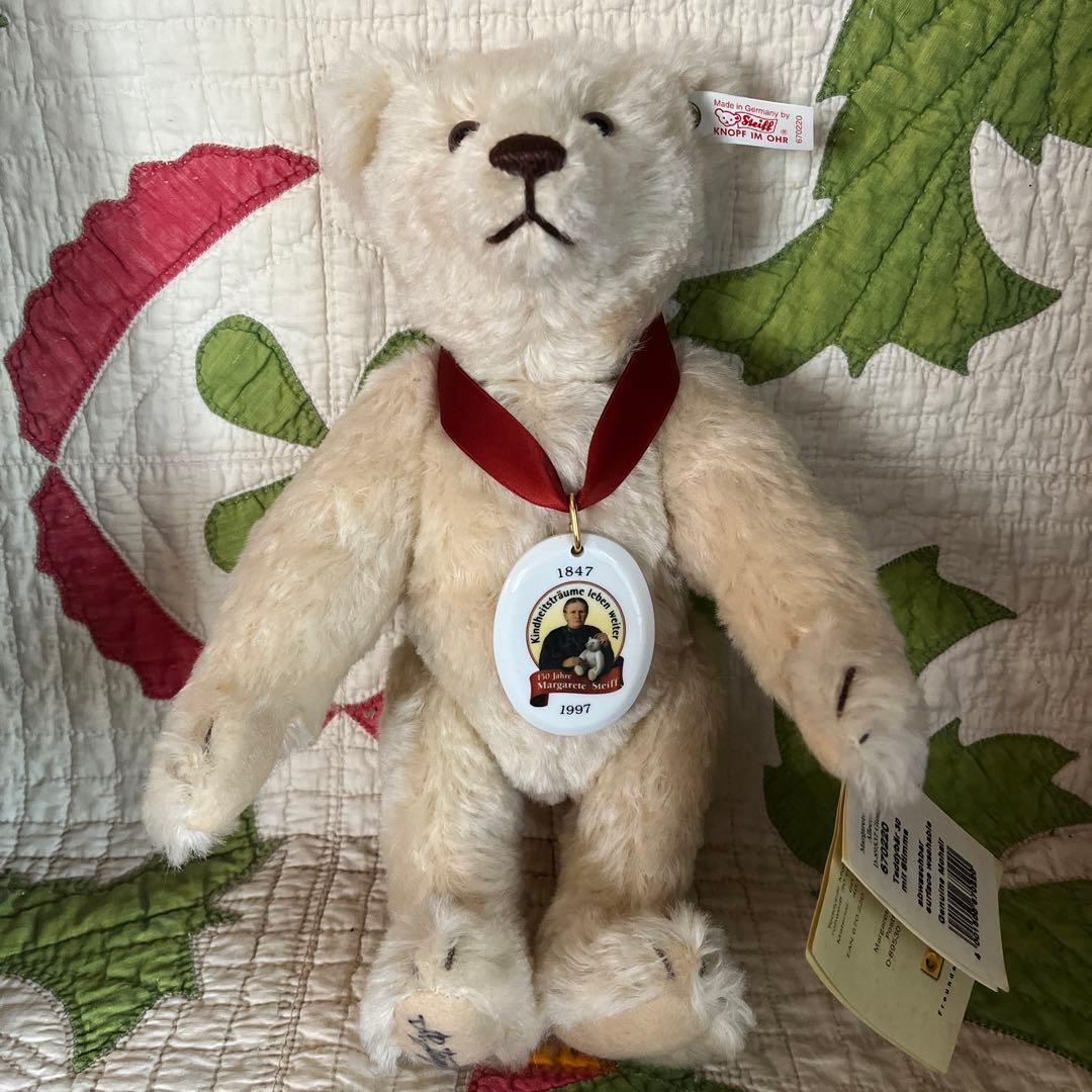 1997シュタイフ ジュビリーベア30㎝生産数300体 - メルカリ