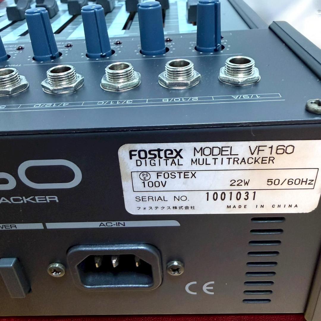 ☆美品 FOSTEX VF160 version2 デジタルミキサー MTR