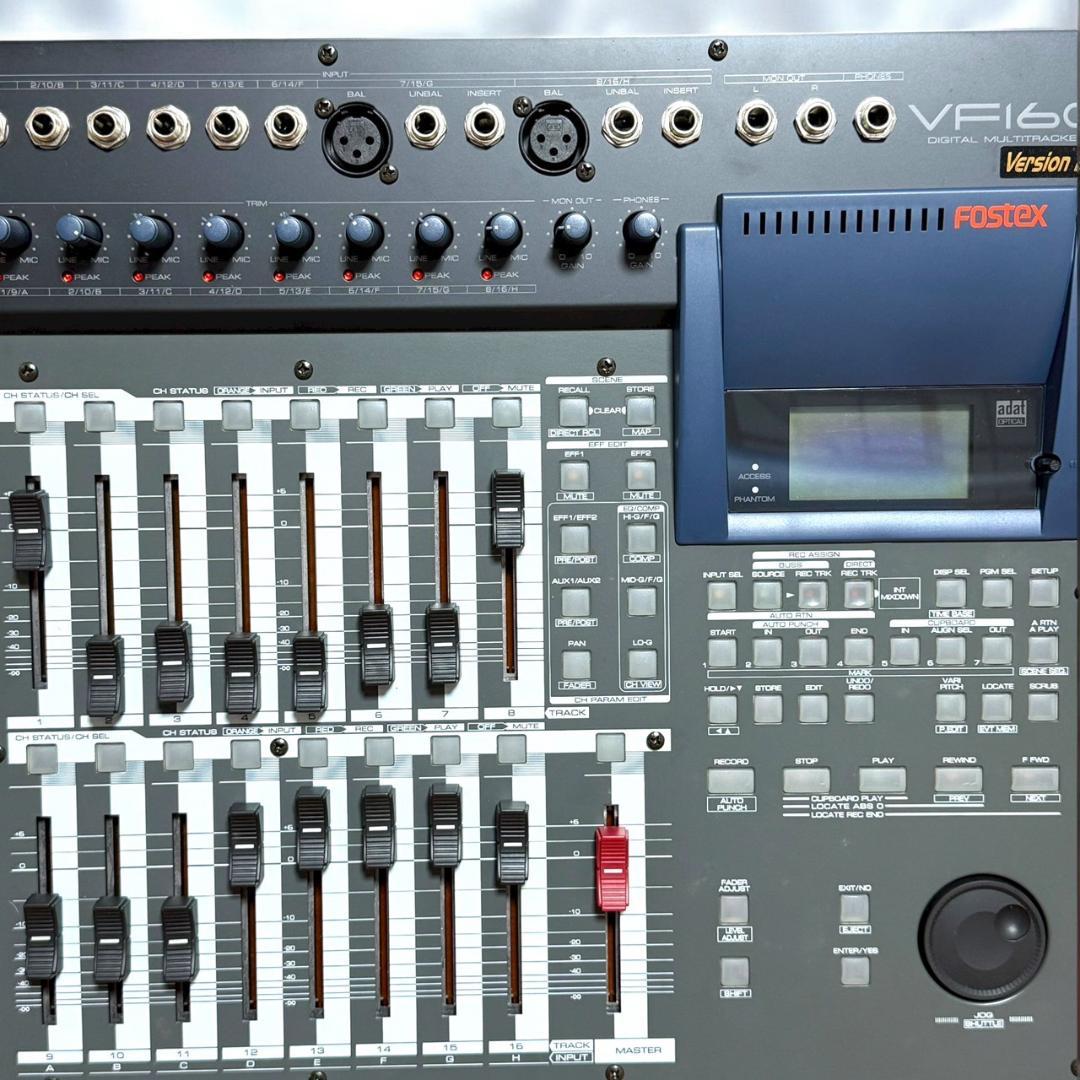 ☆美品 FOSTEX VF160 version2 デジタルミキサー MTR