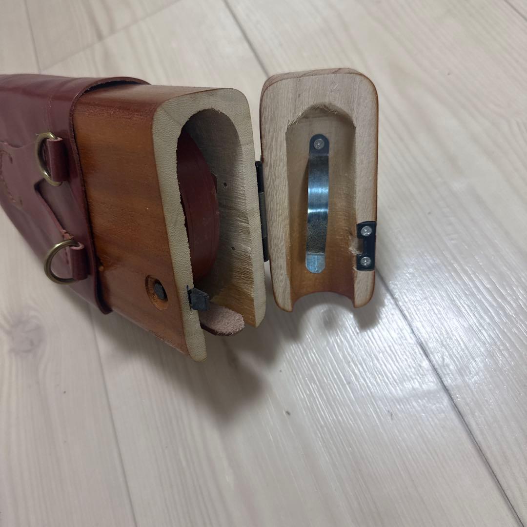 モーゼル M712、ブローニングHP 対応 木製ストック リアルウッド マウザー