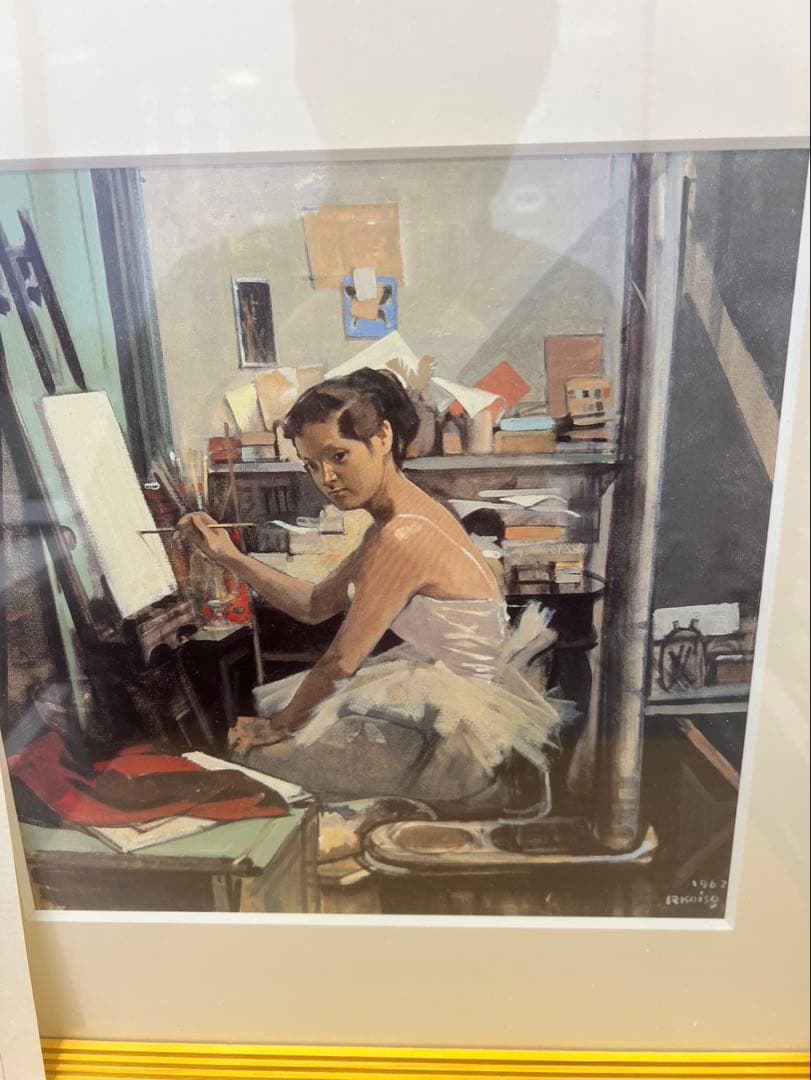 小磯良平 複製画・版画 豪華5点セット（直筆サイン入） - メルカリ