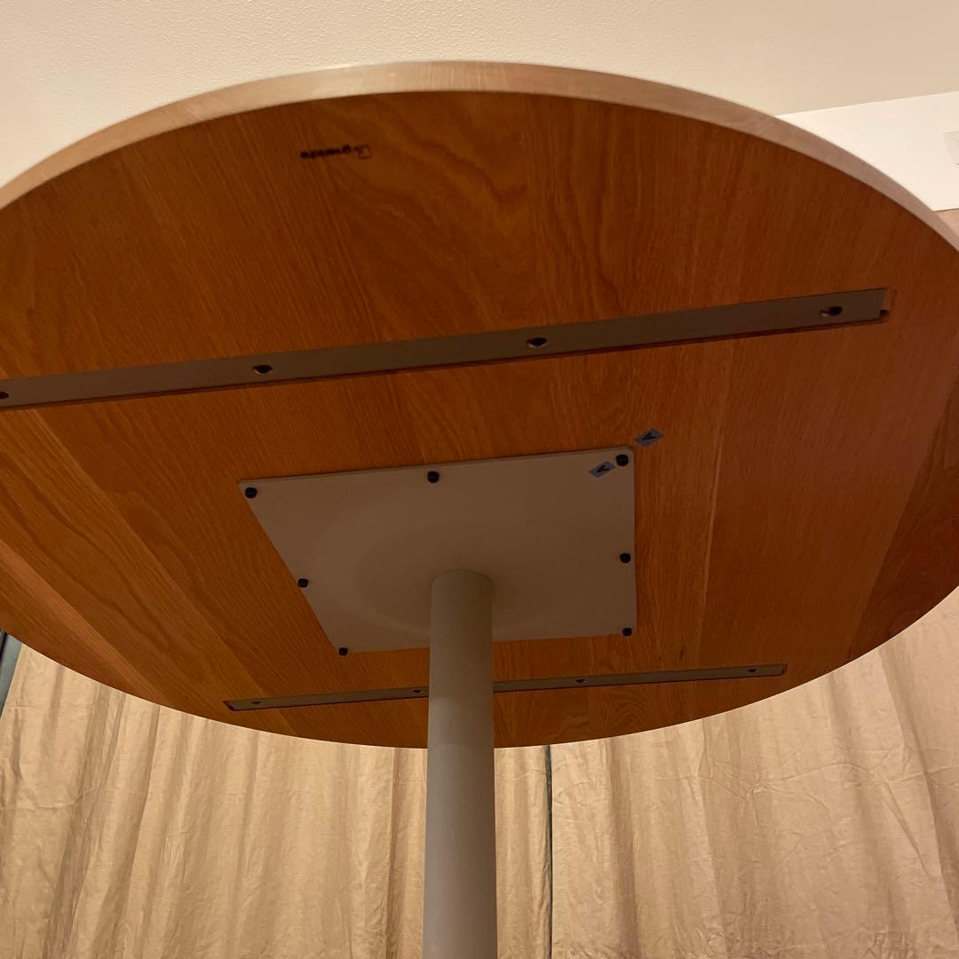 greeniche Round Cafe Table 900 オーク