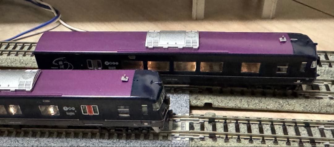 【中古】JR 117-7000系電車(WEST EXPRESS 銀河)セット
