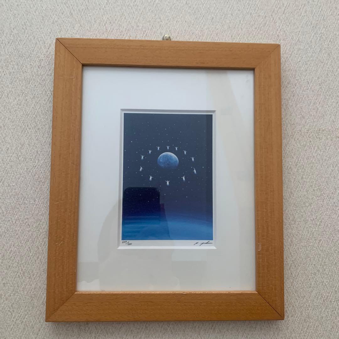 注文 葉祥明 リトグラフアート 葉 祥明 アンの丘 358/S800 壁掛け