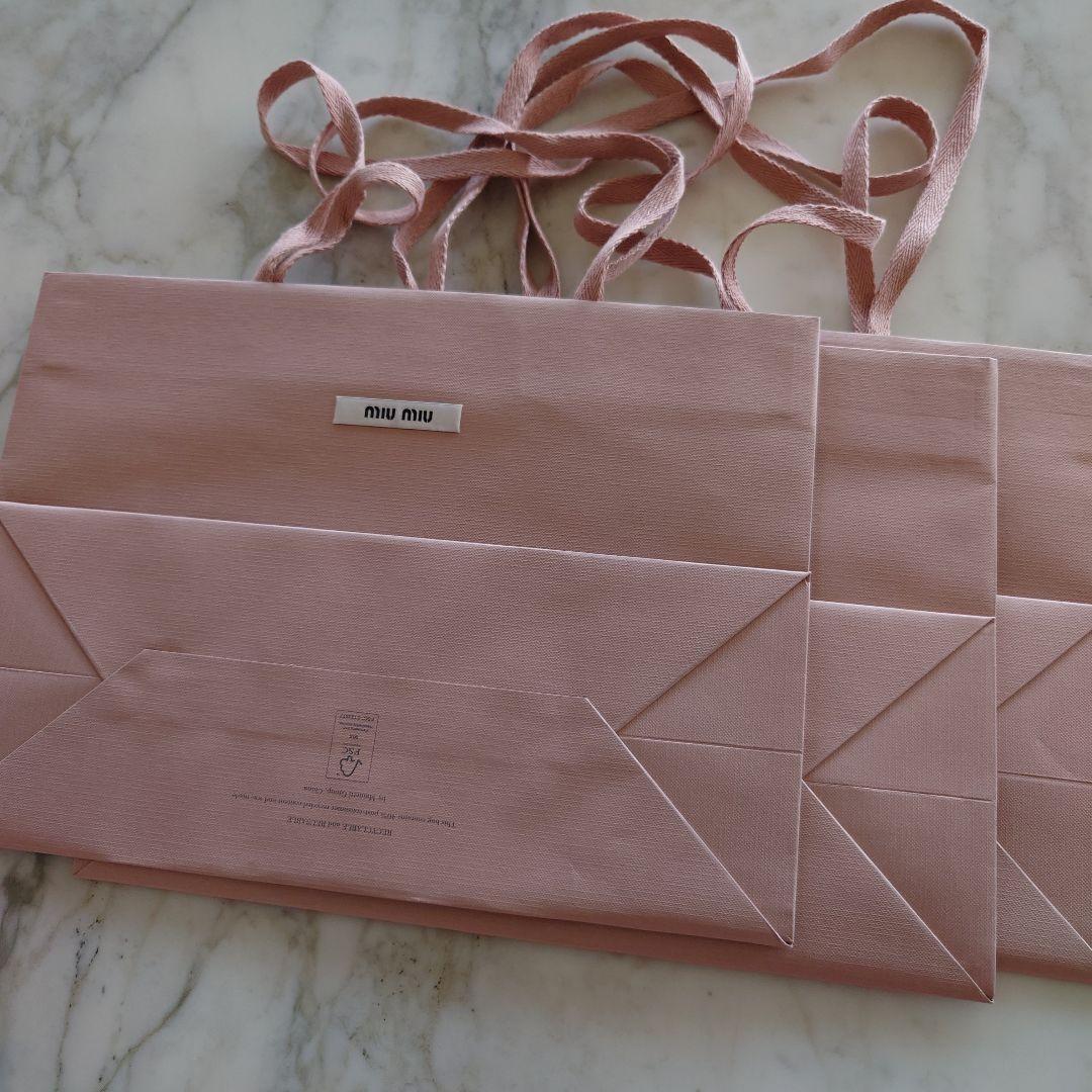 ミュウミュウショッパー計13枚 ミュウミュウリボン10本 ワンピース