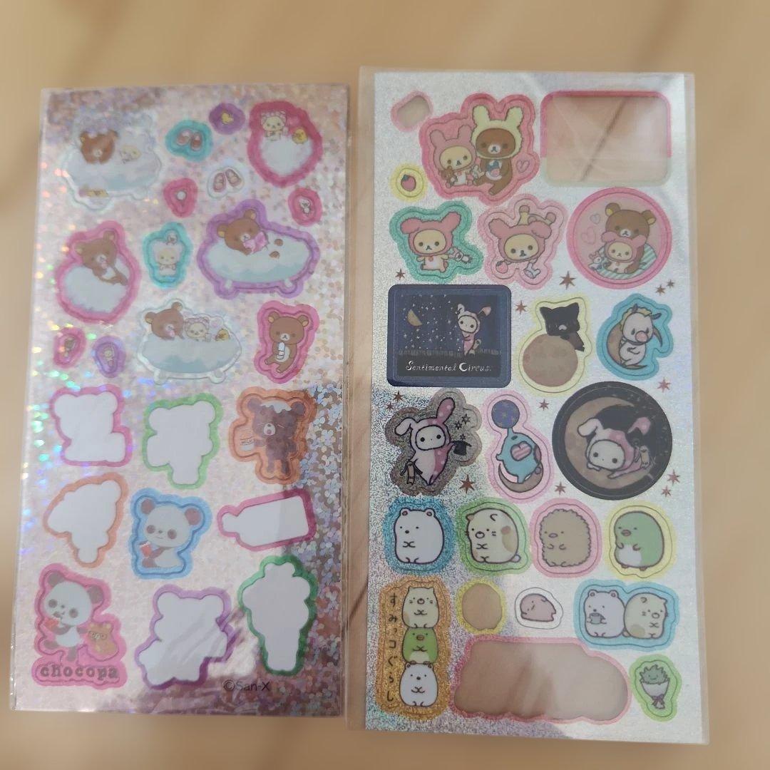 平成レトロ 当時物 キャラクターシール2シートセット - メルカリ