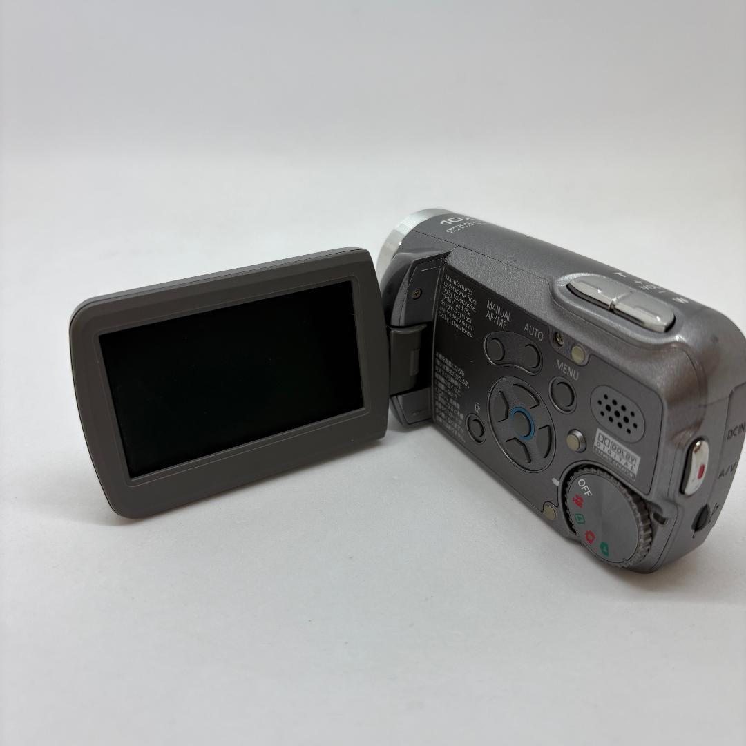 Panasonic SDR-S7 ビデオカメラ 10倍ズーム バッテリー2個付