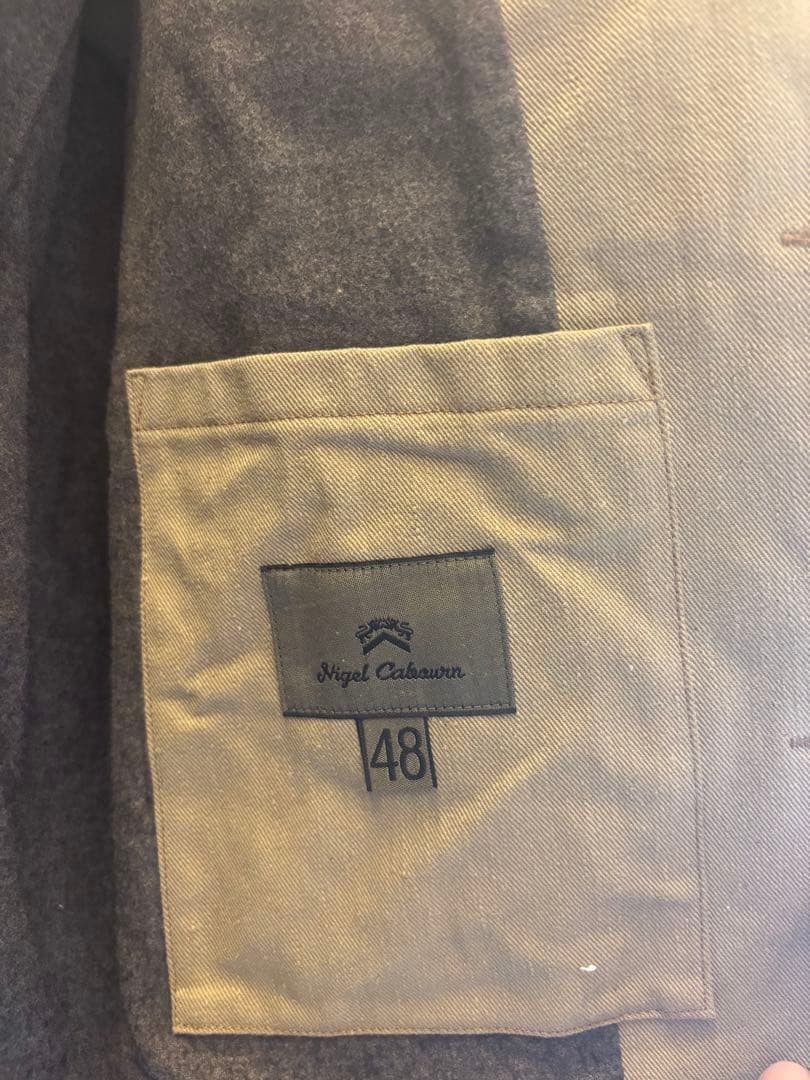 Nigel Cabourn ジャケット 48 ベージュ