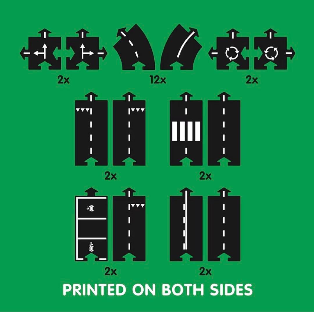 way to play 24ピース　道路マット　おもちゃ 美品