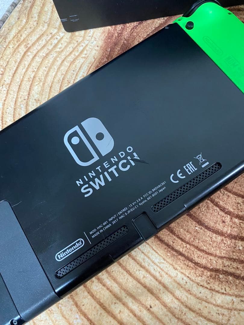 Nintendo Switch ニンテンドースイッチ本体　GRN/BLU 箱無し