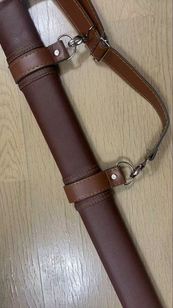 片手用西洋剣 茶色 全長 100cm 刃長 80cm 十字軍剣模造 武具 日本刀