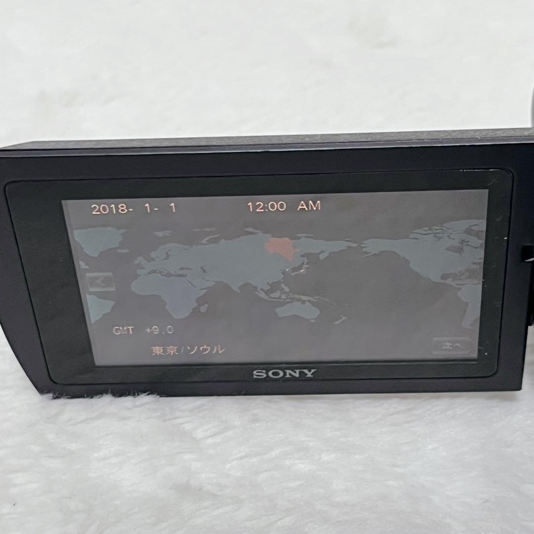 【極美品】 ソニー　SONY FDR-AX45 デジタル4Kビデオカメラ