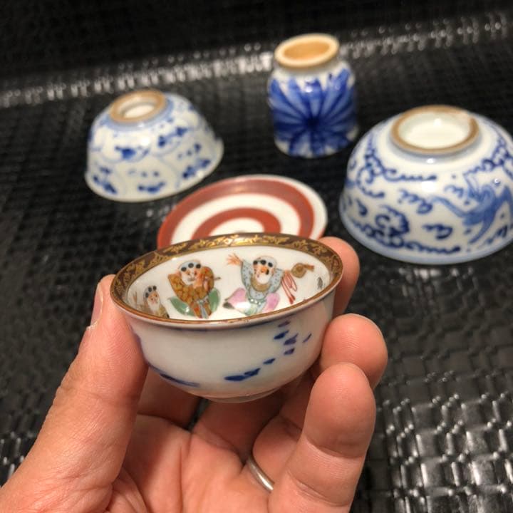 古い雰囲気のある伊万里焼、九谷焼など5点セット作ってみました。