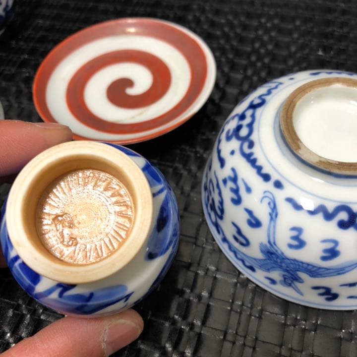 古い雰囲気のある伊万里焼、九谷焼など5点セット作ってみました。