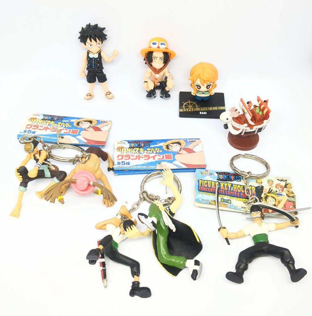 ONE PIECE ワンピース キーホルダー フィギュアセット - メルカリ