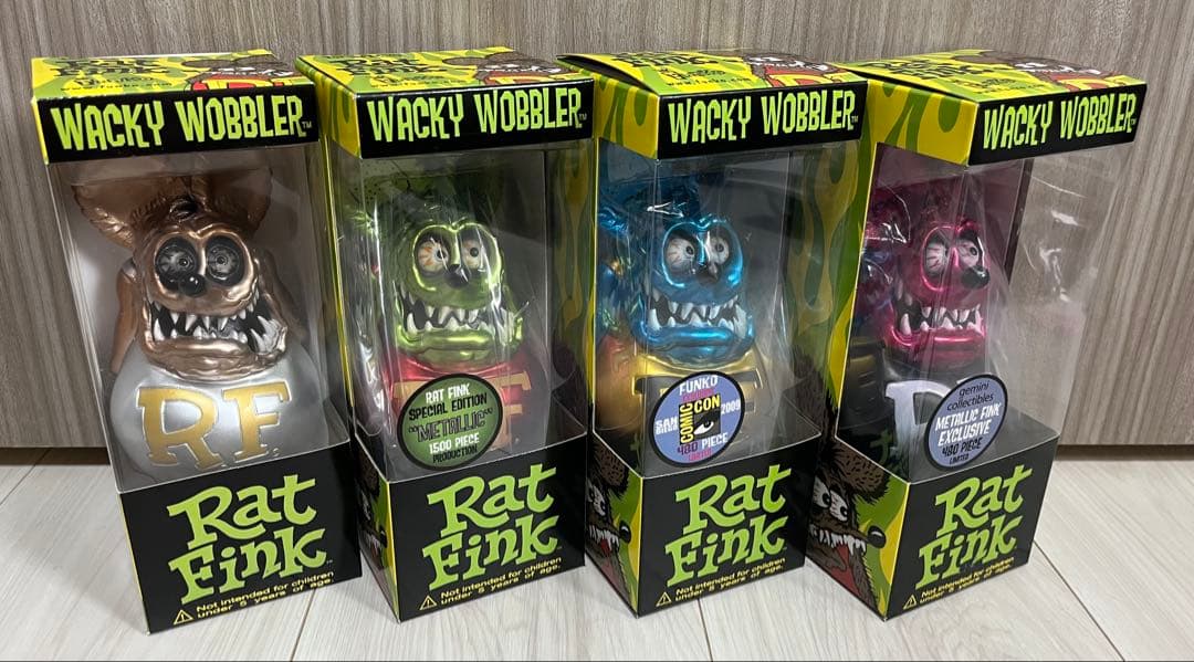 Rat Fink Wacky Wobbler ラットフィンク 8体セット