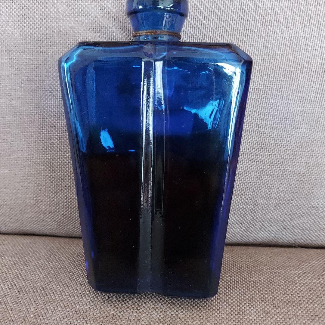 モスクワ香水激レアヴィンテージコバルトブルー