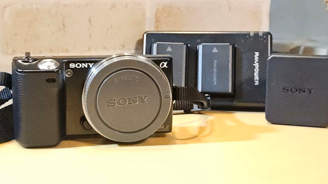 SONY ミラーレスカメラ NEX-5R ボディバッテリー他