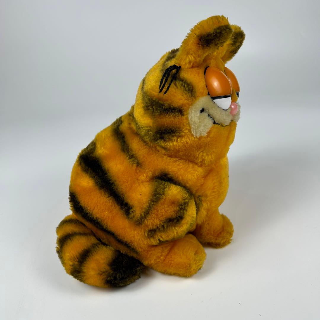 80s Garfield ガーフィールド ぬいぐるみ Vintage 大サイズ