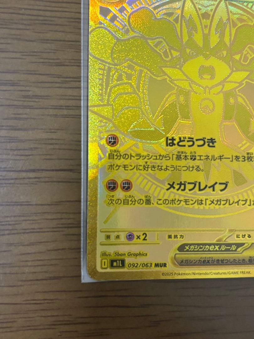 メガブレイブ　メガルカリオex mur