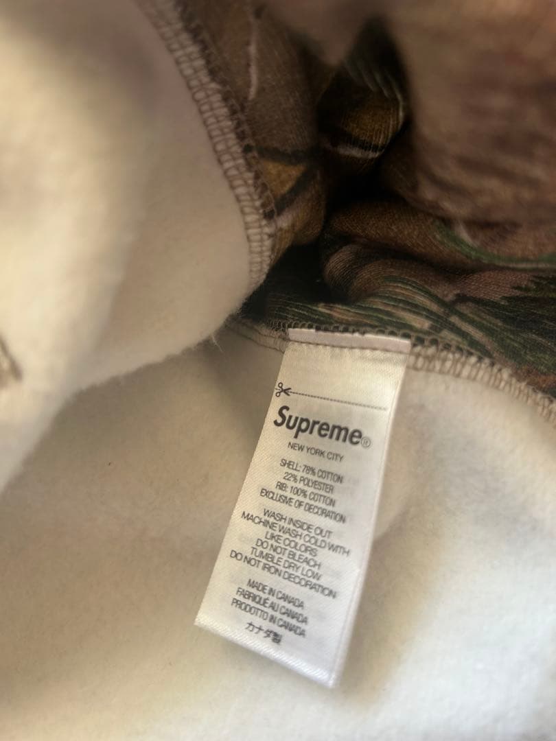 Supreme Box Logo Realtree L ※ステッカー付※