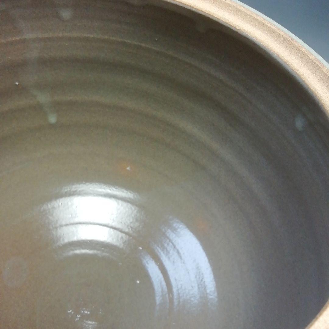 Ｓ７８１　水指　『唐草　中葉』『黃仁哲』　共箱　茶道具